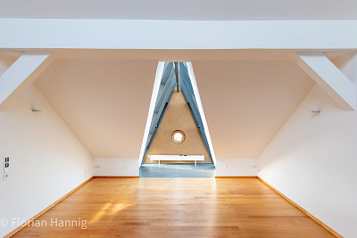 Malerarbeiten in einer Freiburger Wohnung. Gestrichen mit Keimfarben