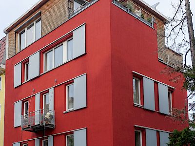 Fassadensanierung mit 20 Jahren Farbtongarantie