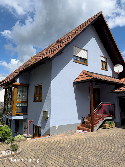 Fassadensanierung mit Keimfarben in Hartheim am Rhein