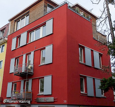 Fassadensanierung mit Keimfarben in Freiburg